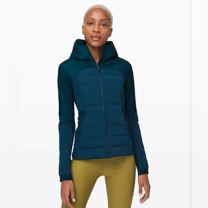 Lululemon Down For It All Down Jacket Size 4 In Night Diver? (not sure)